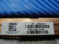 HP Chromebook x360 14 G1 14" Genuine CPU Cooling Heatsink L36894-001 AT2DR0010K0 HP