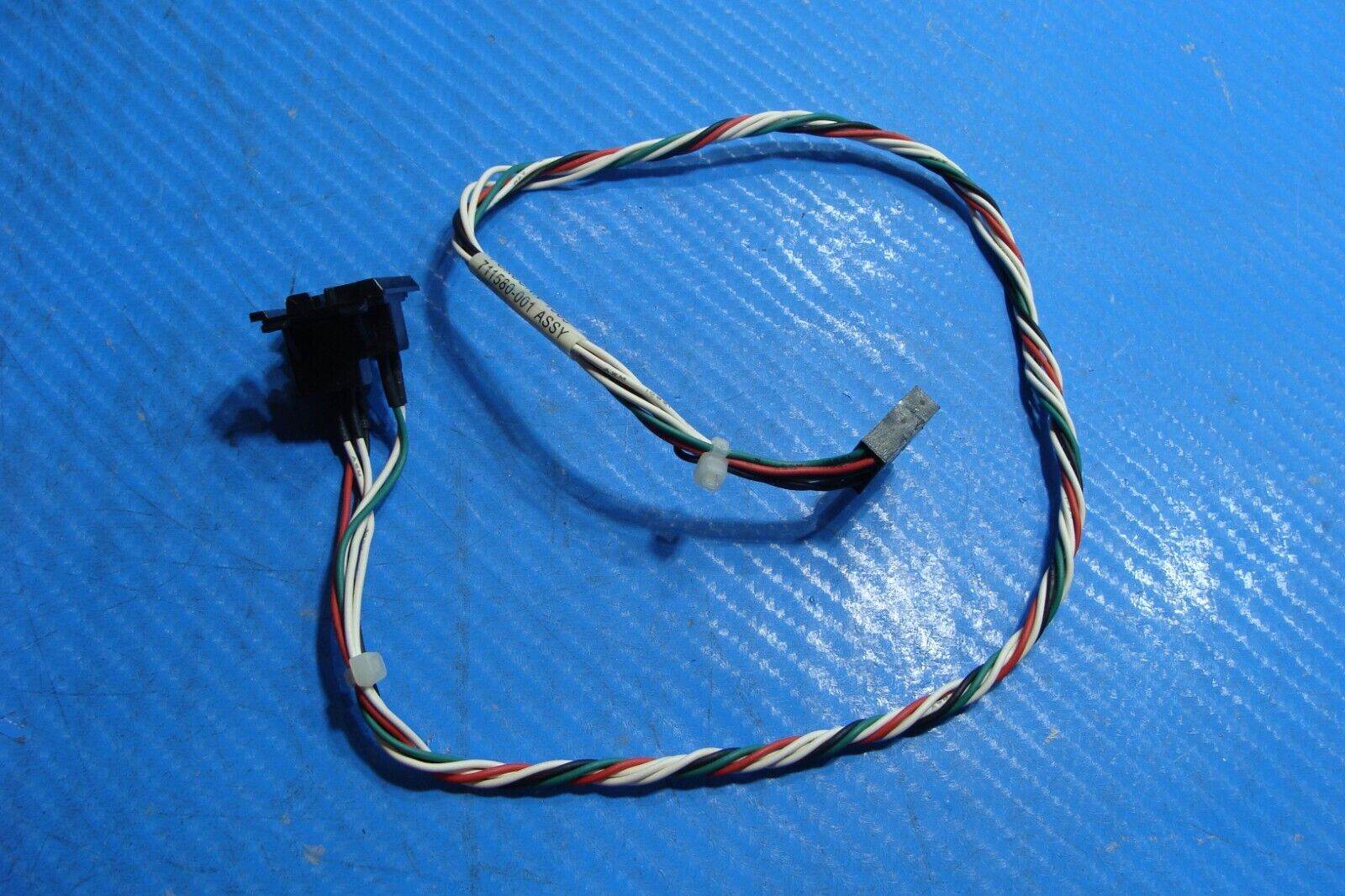 HP EliteDesk 800 G1 Genuine Desktop Power Switch Button Cable 711580-001 - Tested Computer Laptop Parts