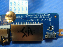 Lenovo Ideapad Flex 4-1470 14" Audio USB Card Reader Board w/ Cable LS-D453P Lenovo