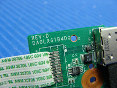 HP Pavilion 15.6" dv6t-3200 Genuine Laptop USB Board w/Cable DA0LX6TB4D0 GLP* - Laptop Parts - Buy Authentic Computer Parts - Top Seller Ebay