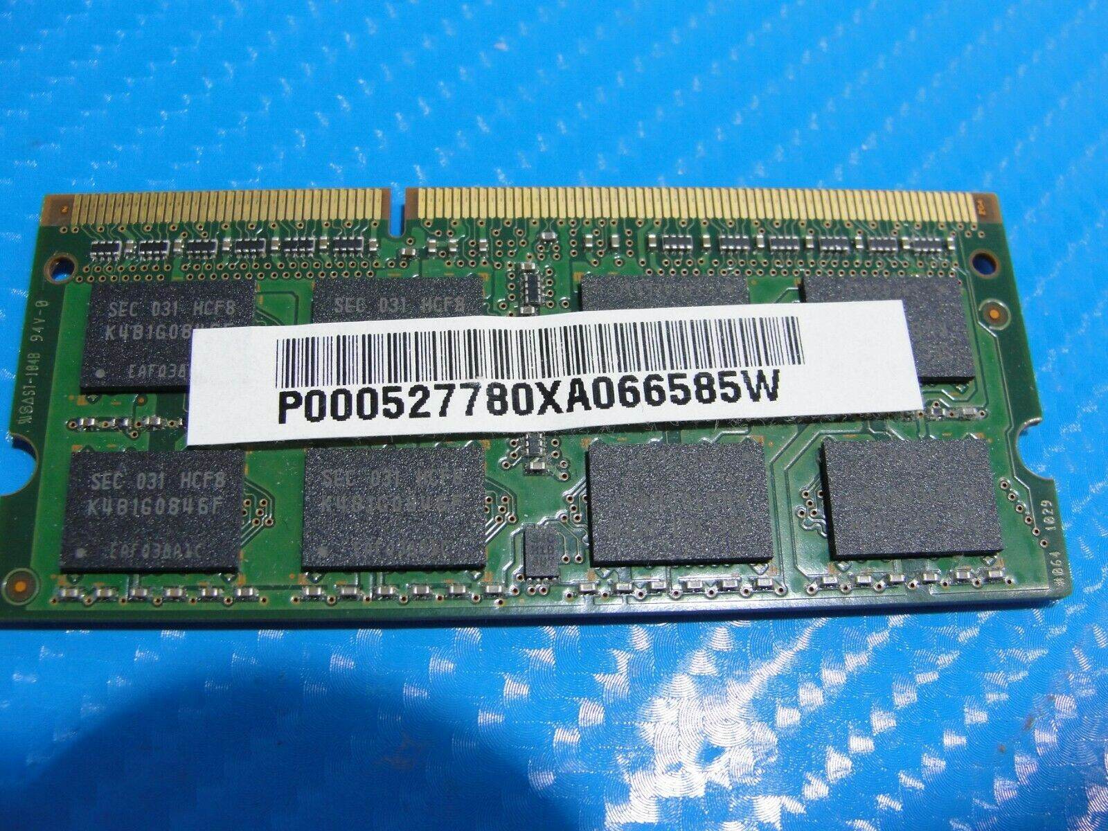 Toshiba L645D-S4056 Laptop Samsung 2GB Memory PC3-8500S-07-10-F2 M471B5673FH0-CF - Tested Computer Laptop Parts