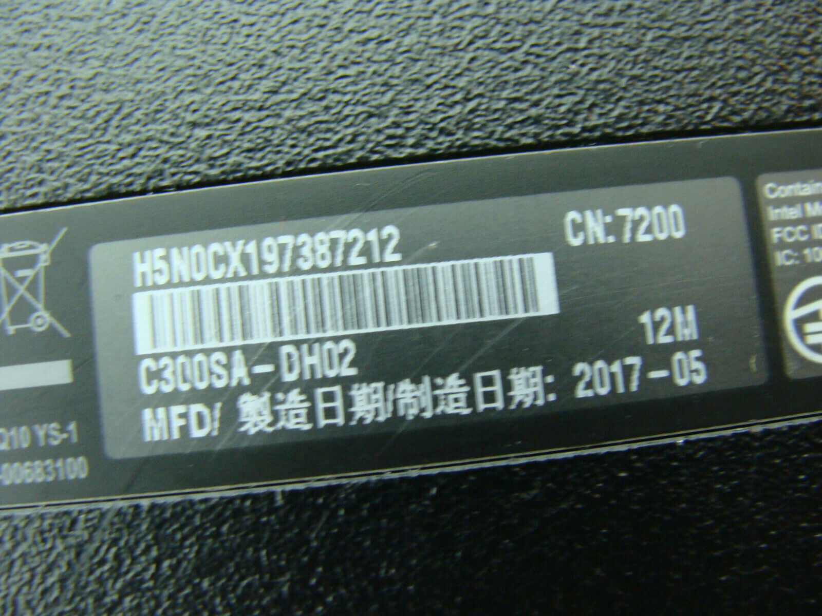 Asus Chromebook C300SA-DH02 13.3 Genuine Bottom Case Base Cover 13NB0BL1AP0301