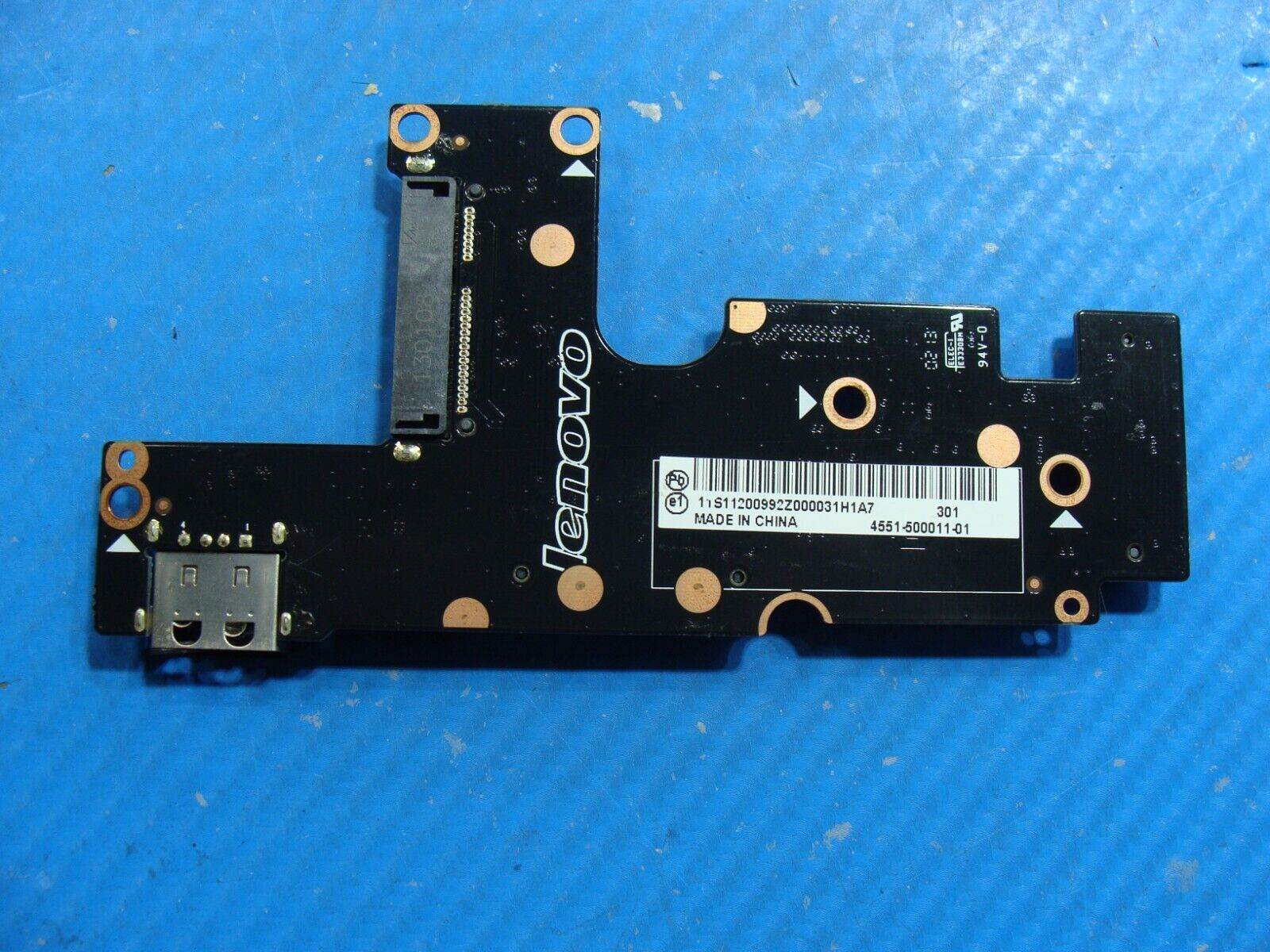 Lenovo IdeaPad 13.3” Yoga 13 OEM Laptop USB Port Card Reader Board 455150001101 - Tested Computer Laptop Parts