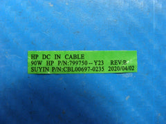 HP Pavilion 15-cs3073cl 15.6" Genuine Laptop DC IN Power Jack w/Cable 799750-Y23 - Laptop Parts - Buy Authentic Computer Parts - Top Seller Ebay