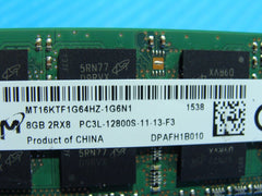 HP 15-P390NR Micron 8GB 2Rx8 PC3L-12800S Memory RAM SO-DIMM MT16KTF1G64HZ-1G6N1