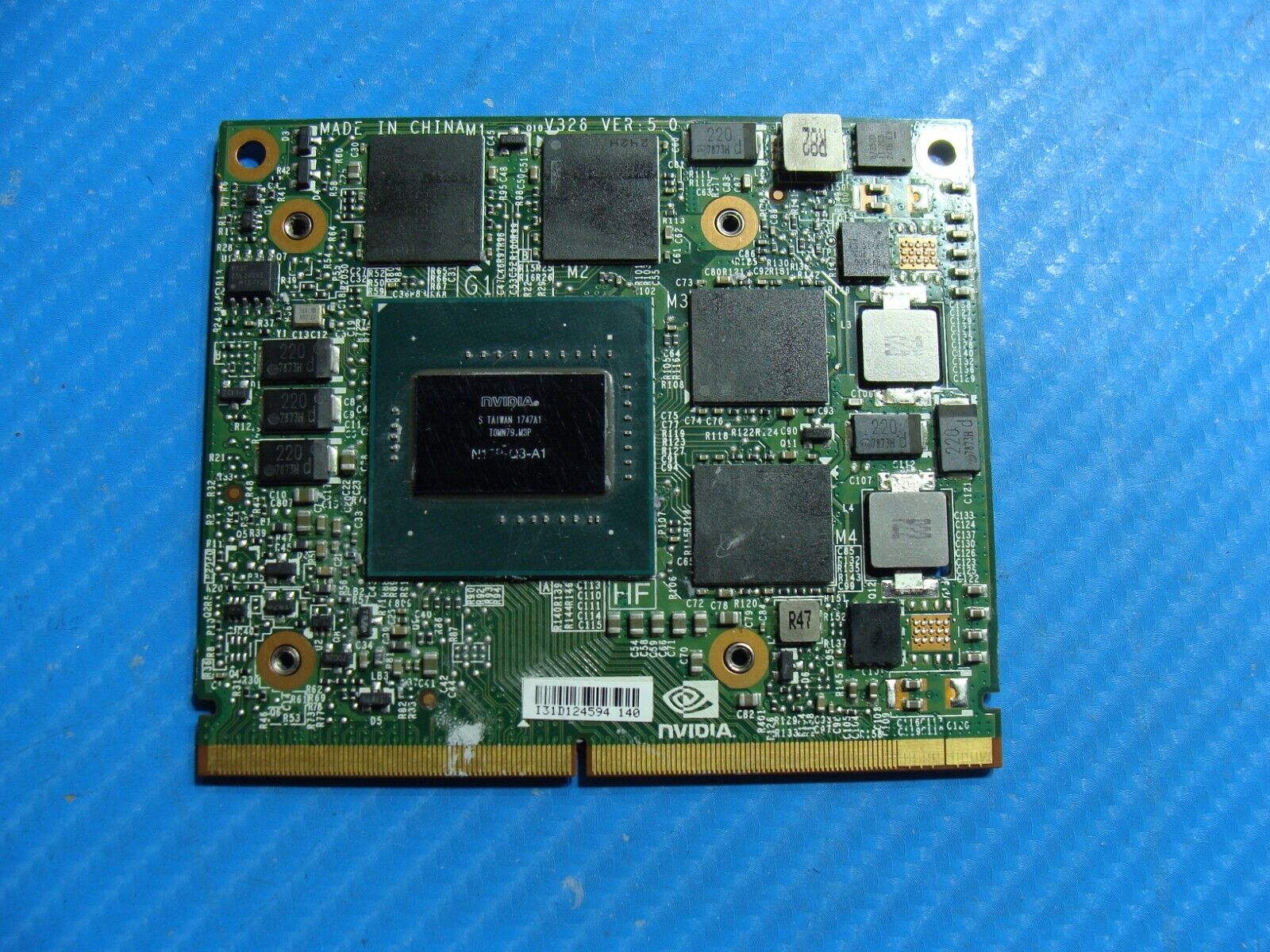 Dell Precision 7520 Nvidia Quadro M2200 4GB Video Graphics Card 7024K