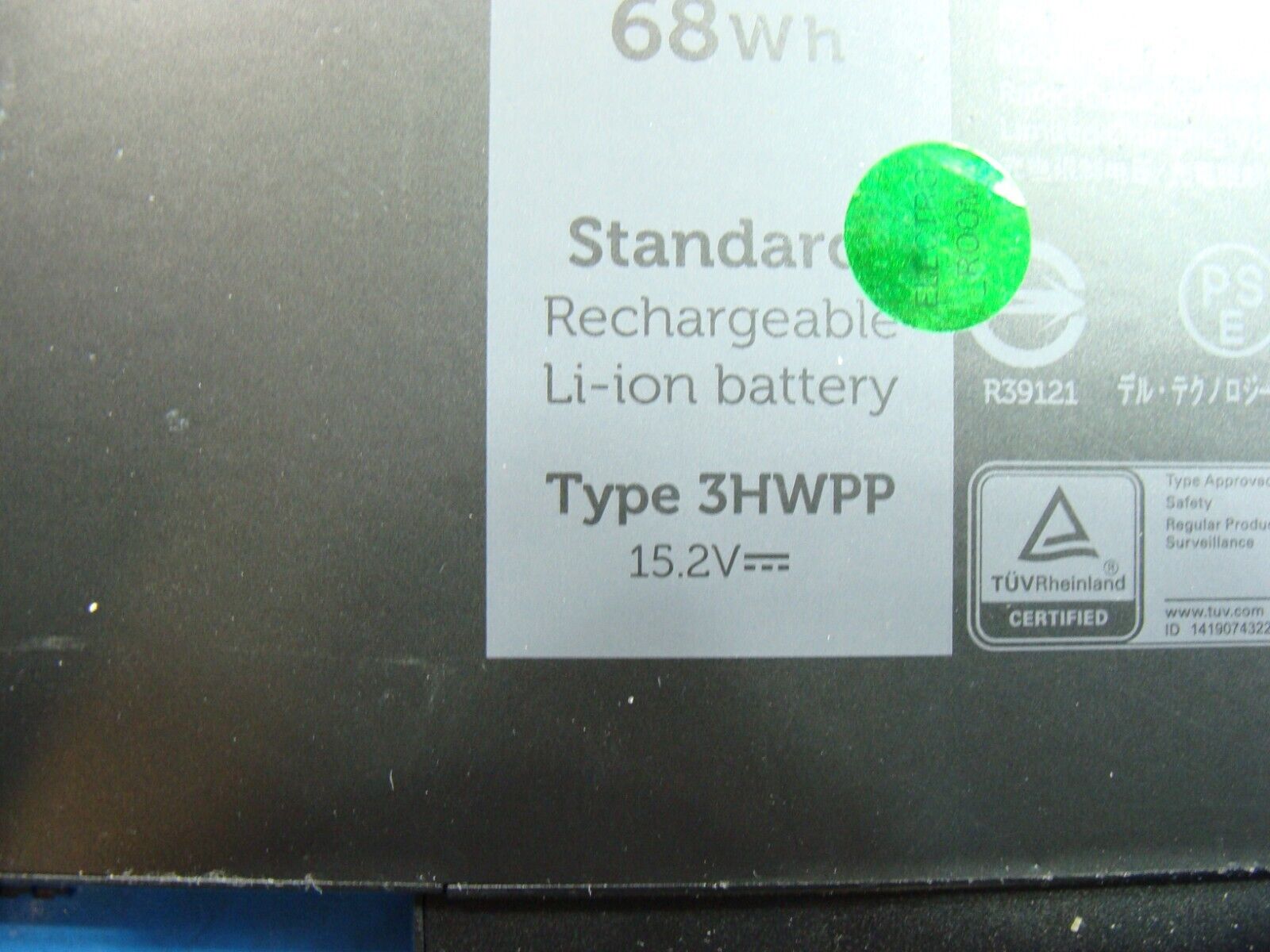 Dell Latitude 5410 14 Genuine Battery 15.2V 68Wh 4250mAh 3HWPP JG75F Excellent