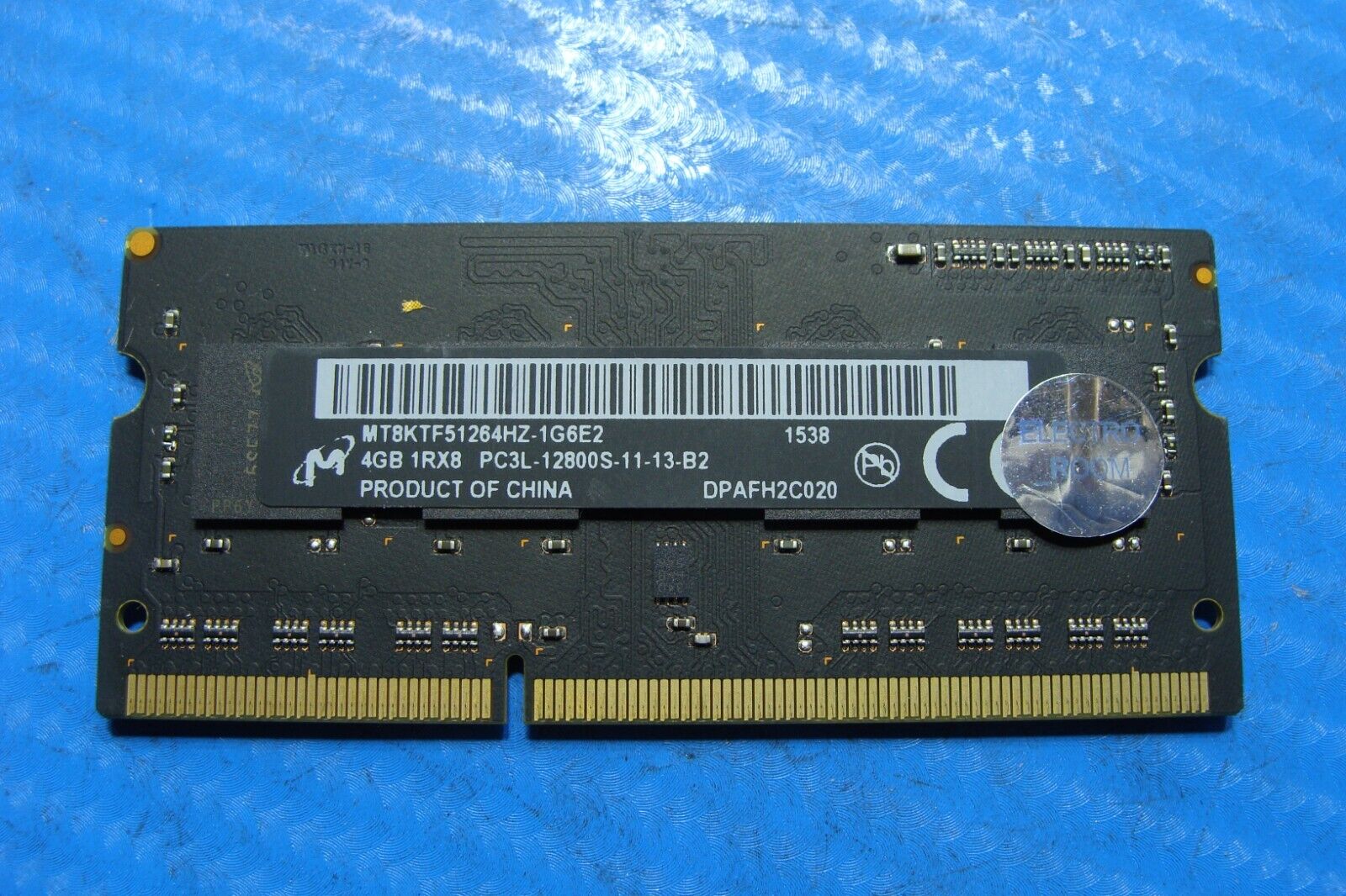 Samsung NP-RV510-A05US Micron 4Gb 1rx8 SO-DIMM Memory RAM MT8KTF51264HZ-1G6E2