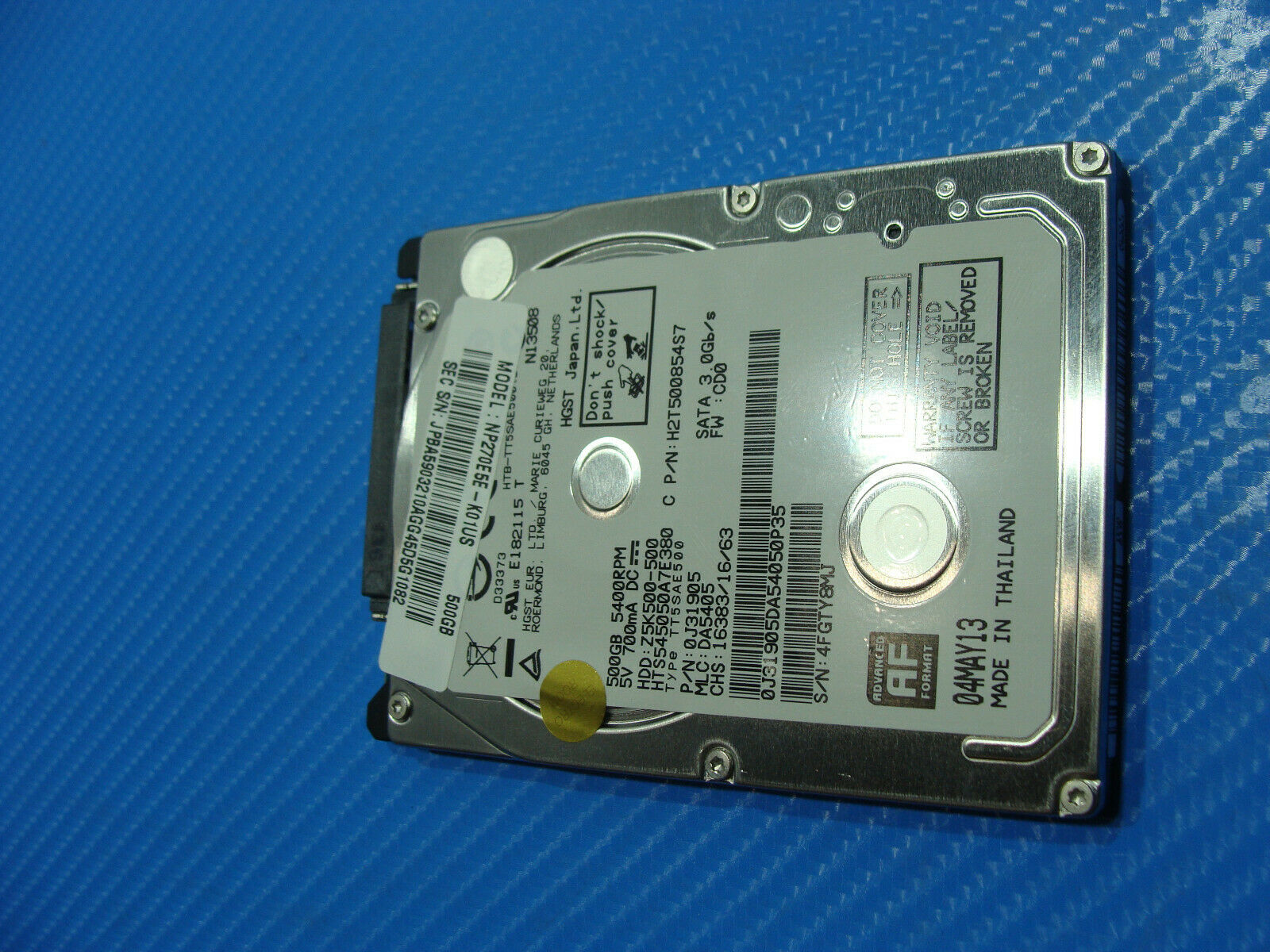 Samsung NP270E5E-K01US Hitachi 500GB SATA 2.5