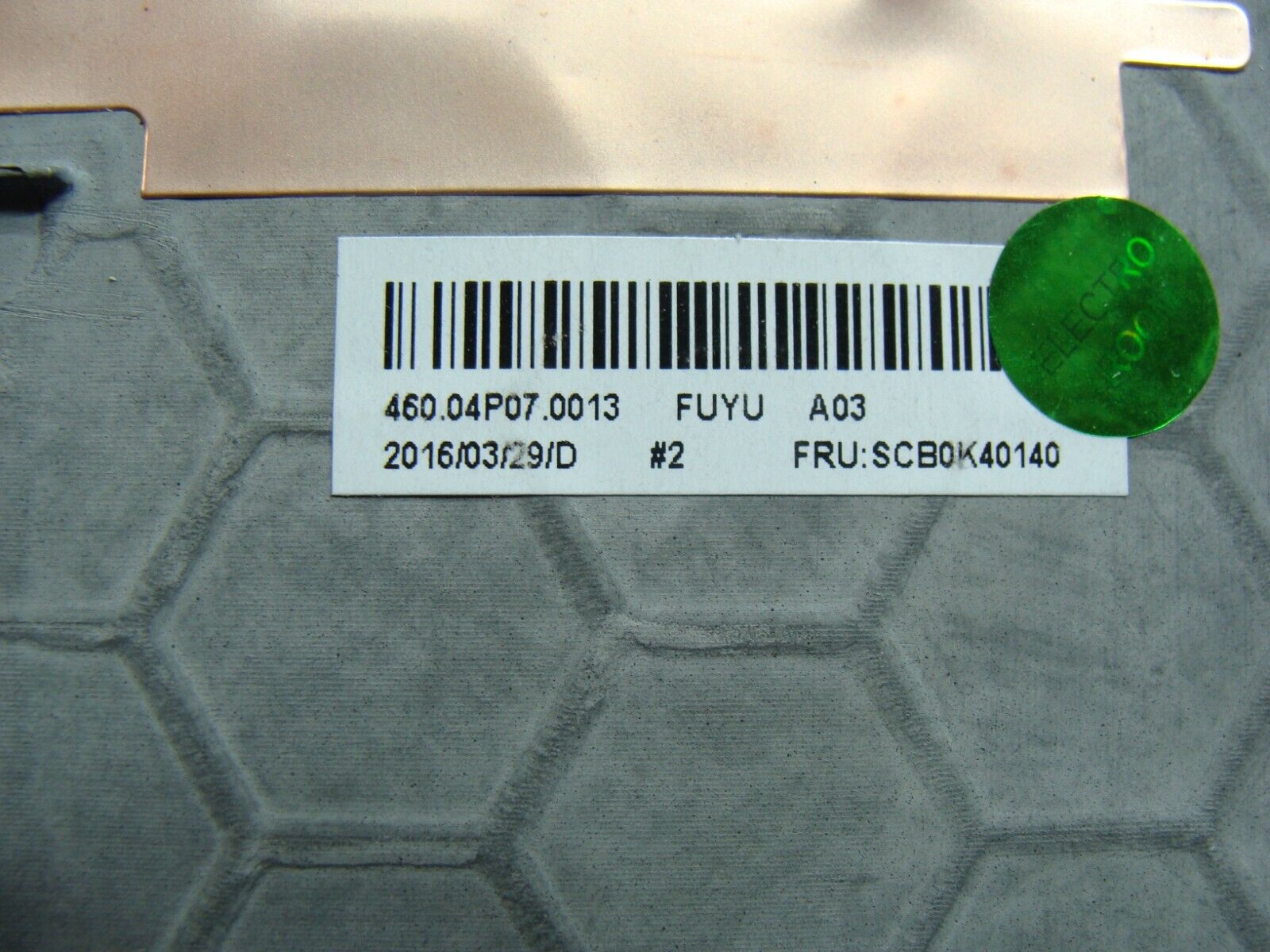 Lenovo ThinkPad X1 Carbon 4th Gen 14 Bottom Case Base Cover SCB0K40140