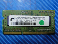 MacBook A1278 Laptop Micron 1GB Memory PC3-8500S-7-00-BP MT8JSF12864HZ-1G1D1 - Tested Computer Laptop Parts