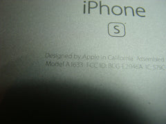 iPhone 6s A1633 4.7" 2015 MKQ52LL/A Genuine Back Case w/Battery GS135185 - Laptop Parts - Buy Authentic Computer Parts - Top Seller Ebay