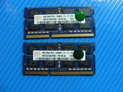 Asus Q400A-BHI7N03 Hynix 8GB 2x4GB Memory RAM SODIMM PC3-12800S HMT351S6EFR8C-PB - Tested Computer Laptop Parts