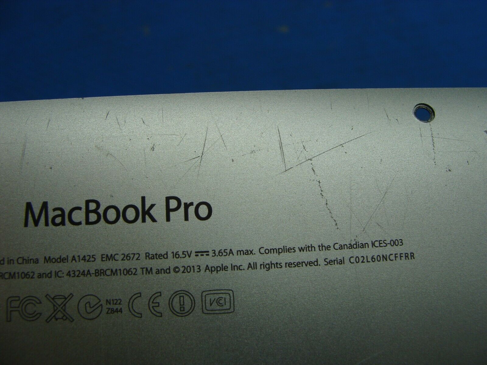 MacBook Pro A1425 13