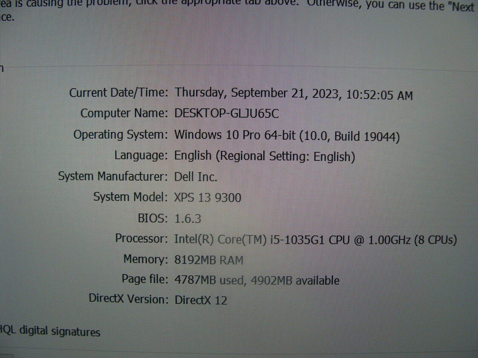 OBox Grade A POWER Battery Dell XPS 13 9300 Laptop TOUCH i5-1035G1 256GB SSD 8GB - Tested Computer Laptop Parts