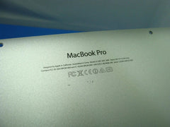 MacBook Pro A1398 2014 15" MGXC2LL/A Genuine Bottom Housing Silver 076-00012