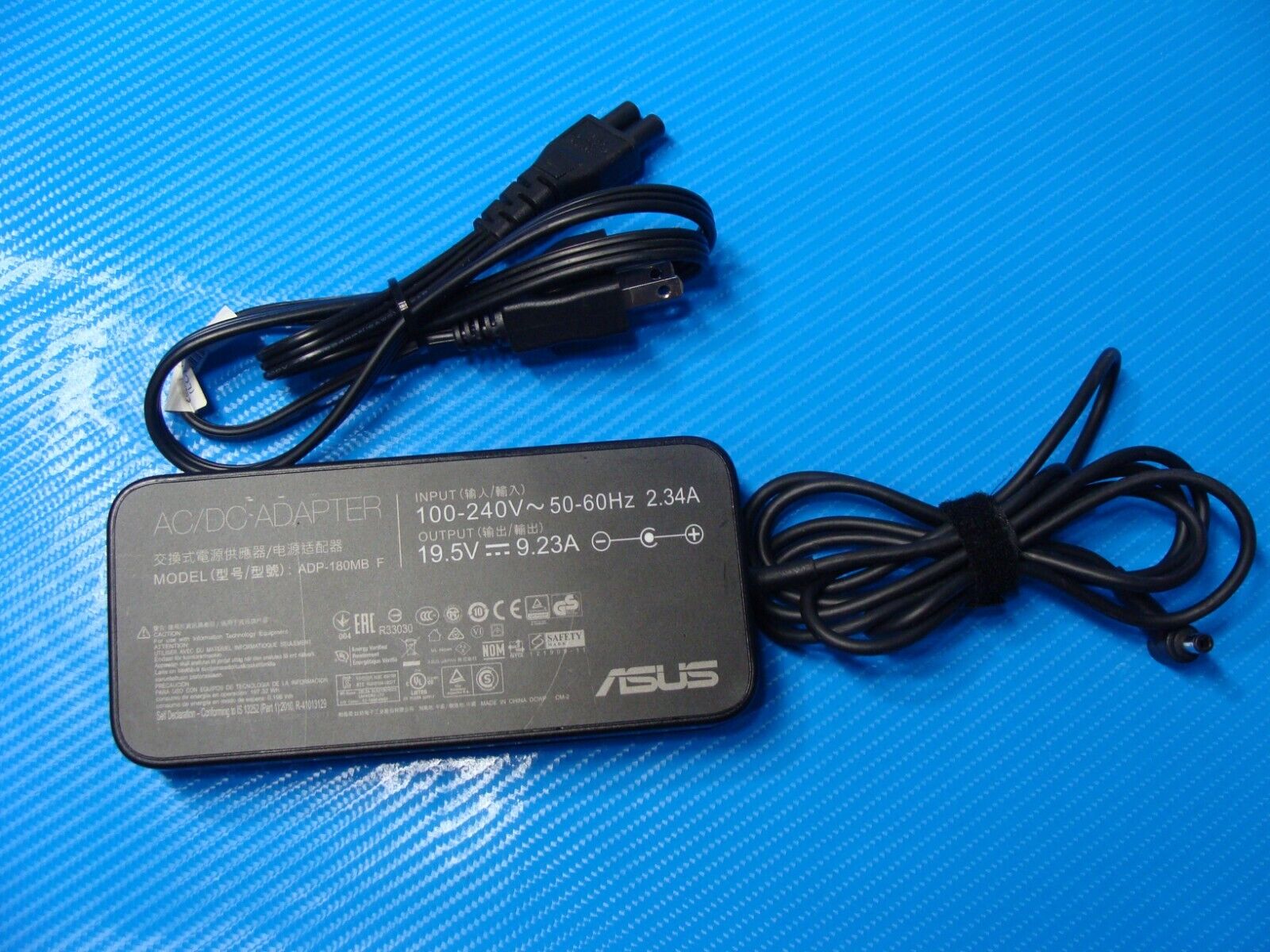 Genuine Asus Laptop AC Power Adapter Charger 19.5V 9.23A 180W ADP-180MB F