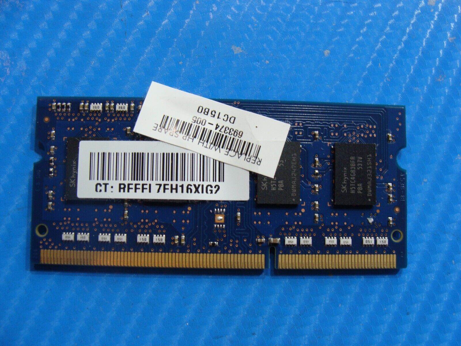 HP 15-u483cl SK Hynix 4GB 1Rx8 PC3L-12800S SO-DIMM Memory RAM HMT451S6BFR8A-PB - Tested Computer Laptop Parts