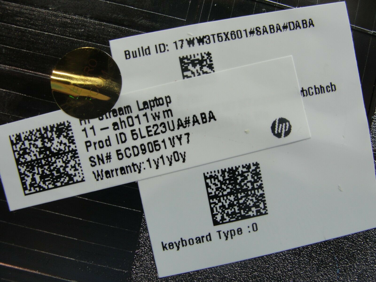 HP Stream 11-ah011wm 11.6