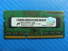 MacBook Pro A1278 Micron 2GB Memory RAM SO-DIMM PC3L-12800S MT8JTF25664HZ-1G6M1 - Tested Computer Laptop Parts