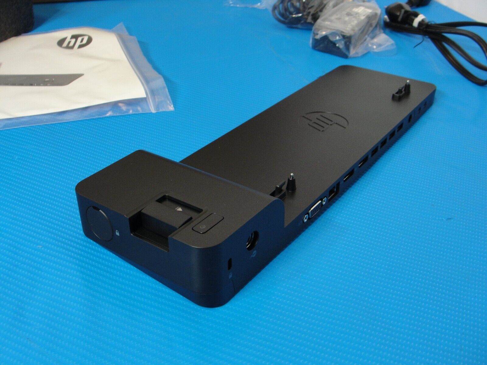 HP UltraSlim Docking Station for EliteBook 840 G1 G2 G3 G4 G5 Laptop w/ Adapter - Tested Computer Laptop Parts