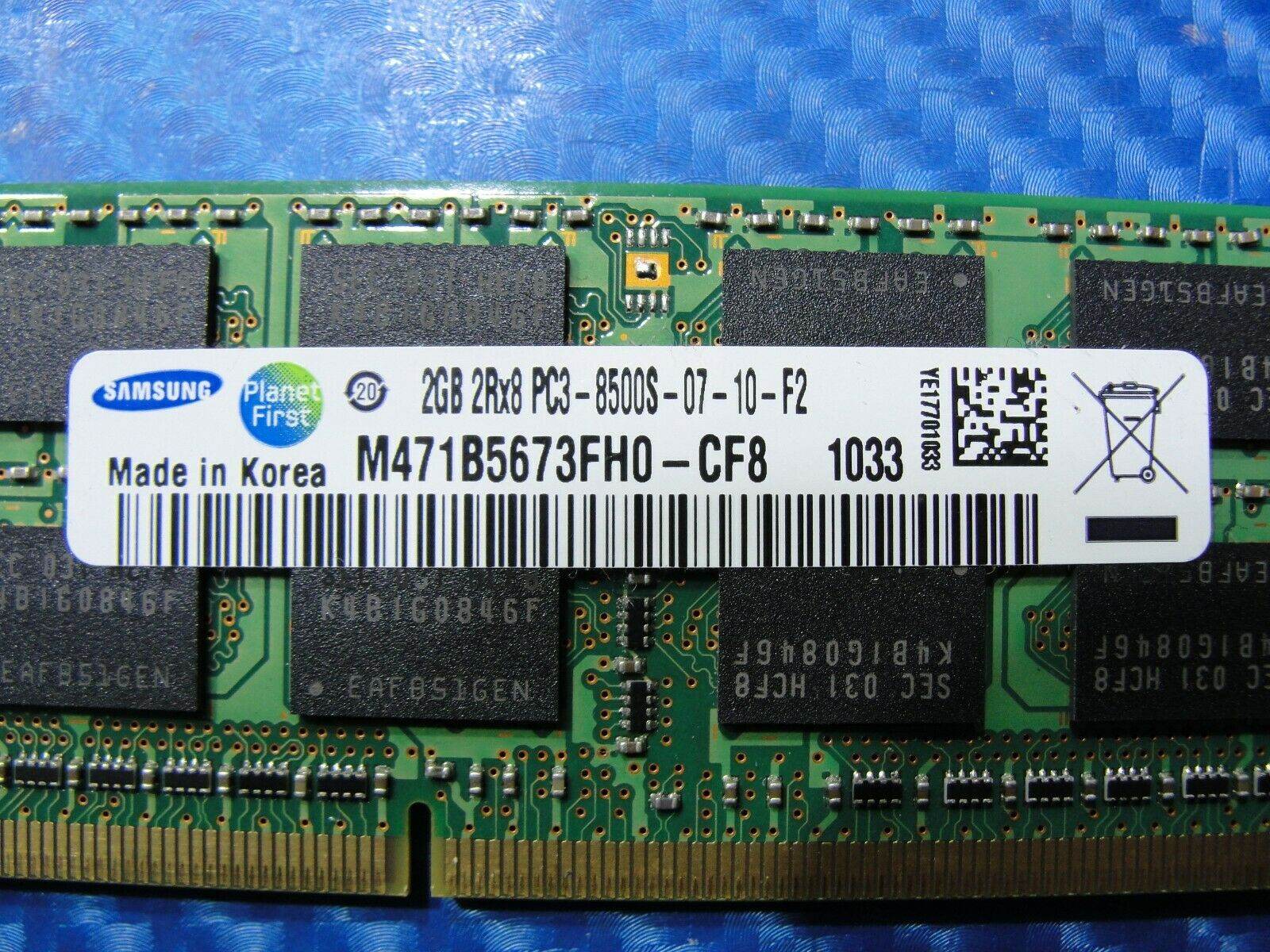 MacBook Pro A1297 Samsung 2GB 2Rx8 SO-DIMM Memory RAM PC3-8500S M471B5673FH0-CF8 - Tested Computer Laptop Parts