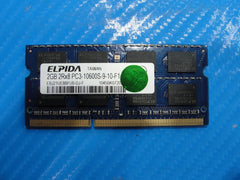 Asus N53S Elpida 2Gb 2Rx8 Memory Ram So-Dimm PC3-10600S EBJ21UE8BFU0-DJ-F
