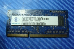Dell XPS L502X Laptop Nanya 2GB Memory NT2GC64B88B0NS-CG PC3-10600S-9-10-B2 - Tested Computer Laptop Parts