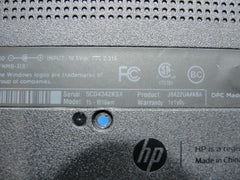 HP 15-f010wm 15.6" Genuine Bottom Case w/Cover Door Speakers 33U96TP003