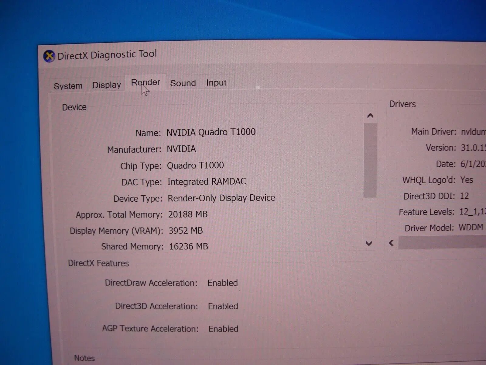 A+ 4k UHD Touch Dell Precision 5540 15.6