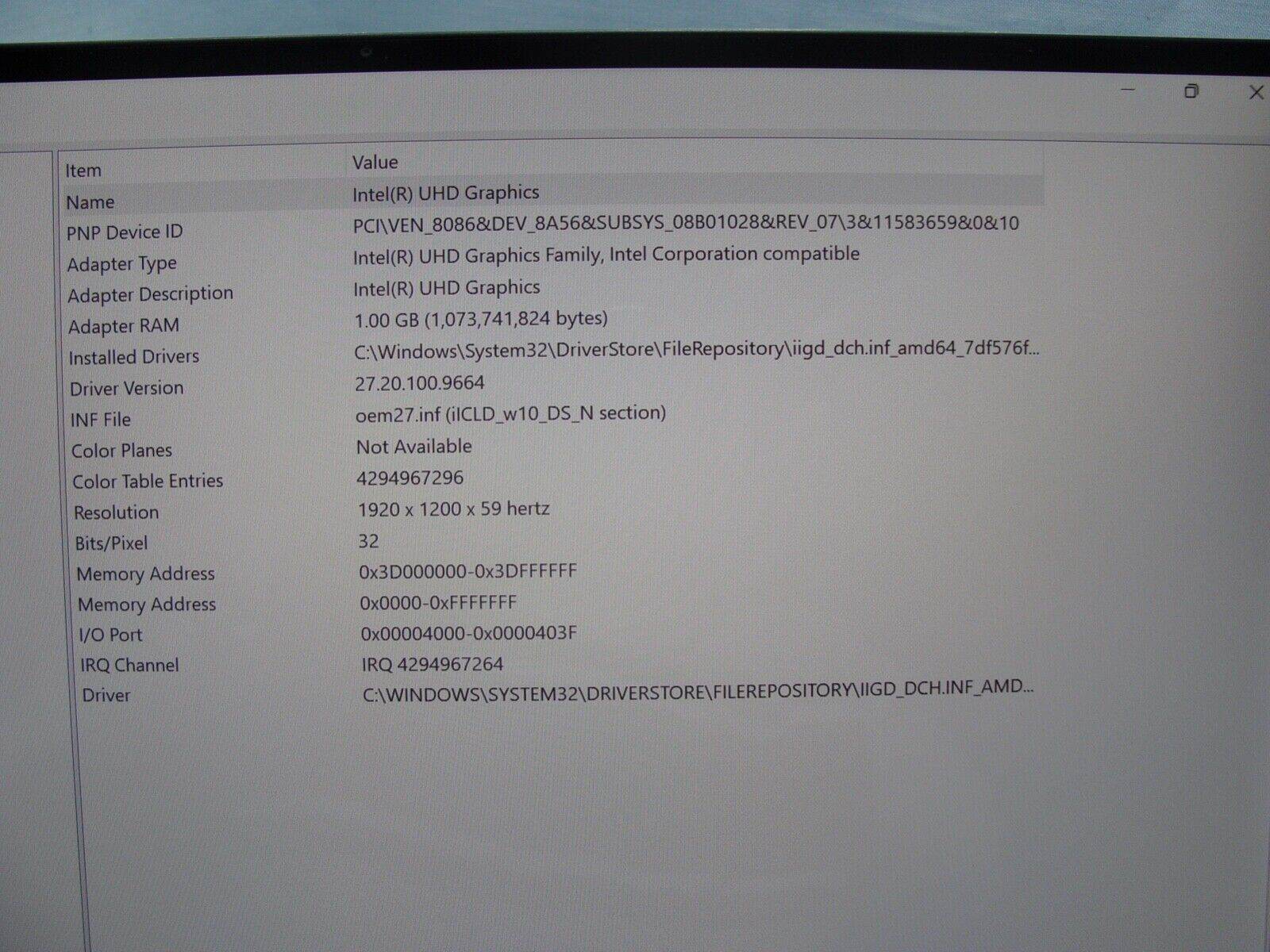 Premium Touchscreen Dell XPS 7390 2-in-1 FHD 1.0GHz i5-1035G1 8GB RAM 256GB SSD - Tested Computer Laptop Parts