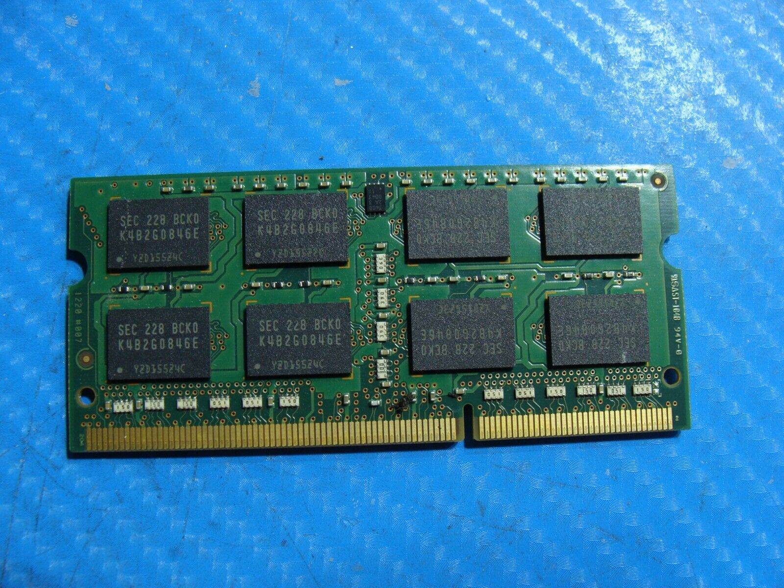 Samsung Chronos 700Z Samsung 4Gb Memory RAM PC3-12800S SO-DIMM M471B5273EB0-CK0 - Tested Computer Laptop Parts