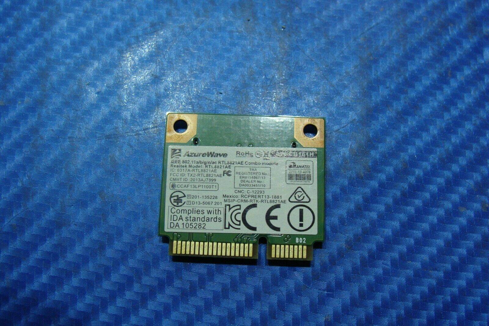 Asus G10AJ Genuine Desktop Genuine WiFi Wireless Card RTL8821AE GLP* - Tested Computer Laptop Parts
