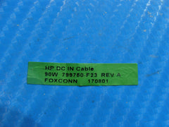 HP Pavilion 15.6" 15-cc184cl Genuine Laptop DC IN Power Jack w/Cable 799750-F23