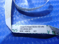 Dell Inspiron 15 3541 15.6" Genuine Power Button Board w/ Cable 450.00H02.0011 Dell