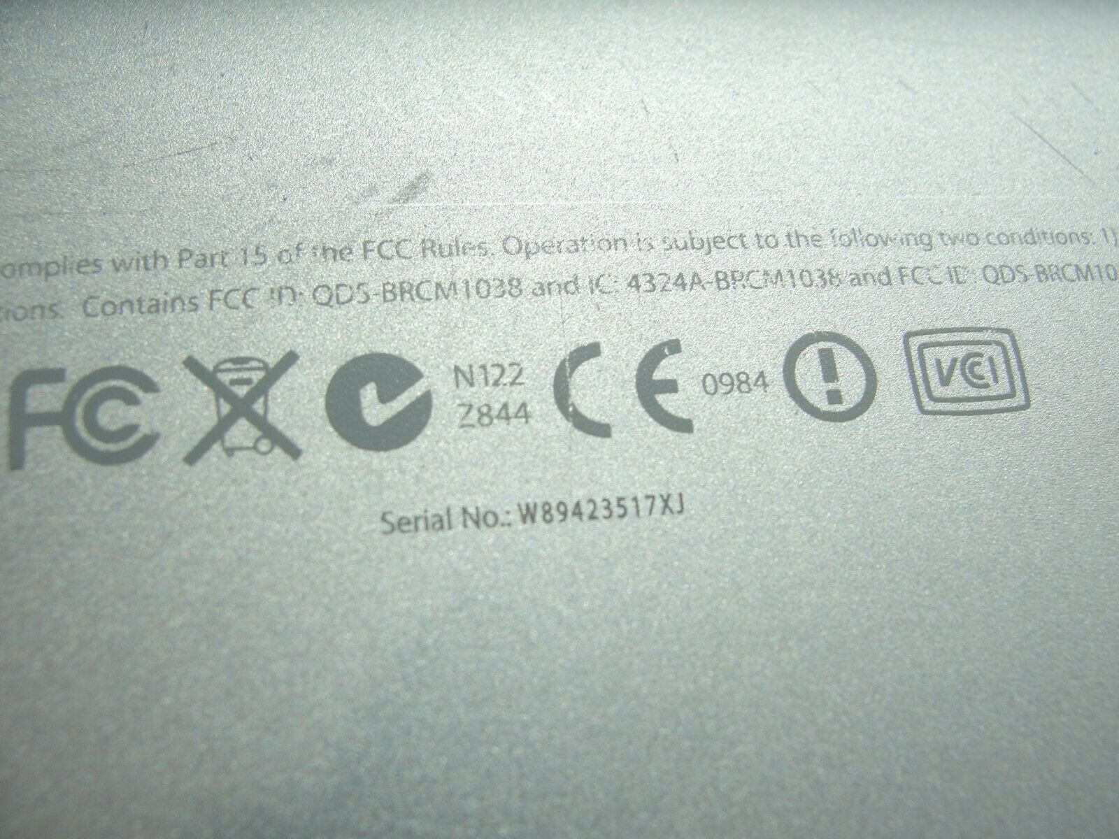 Macbook Pro A1286 15