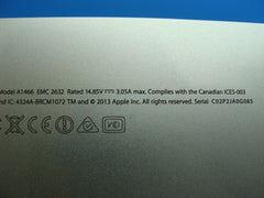 MacBook Air A1466 13" Early 2014 MD760LL/B Bottom Case Silver 923-0443 - Laptop Parts - Buy Authentic Computer Parts - Top Seller Ebay