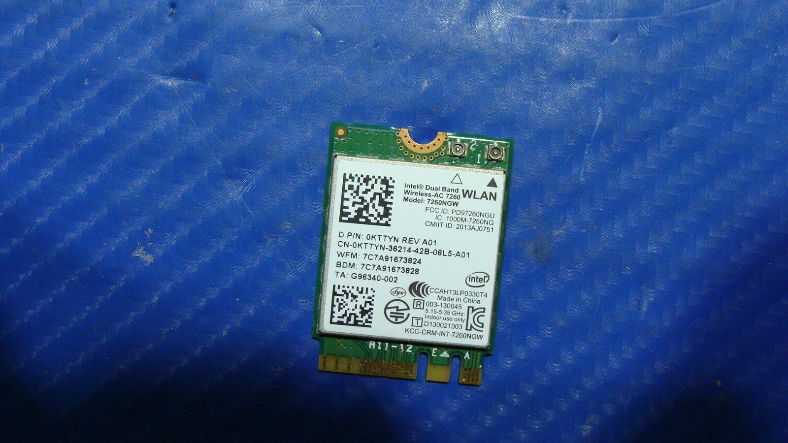 Dell XPS 15.6" 15 9530 Genuine Laptop WiFi Wireless Card 7260NGW KTTYN GLP* - Laptop Parts - Buy Authentic Computer Parts - Top Seller Ebay