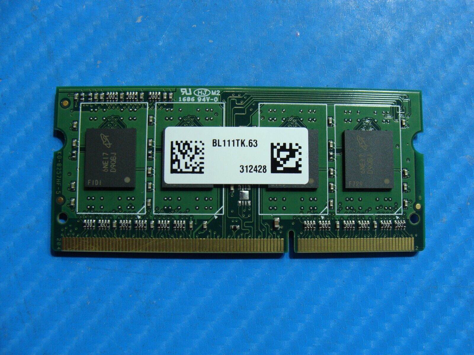 MacBook Pro A1286 Crucial 4GB DDR3L-1600 Memory RAM SO-DIMM CT4G3S160BJM.M8FED - Tested Computer Laptop Parts