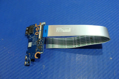 HP 15.6" 15-bs113dx Genuine USB Port Card Reader Board w/Cable LS-E795P GLP* HP