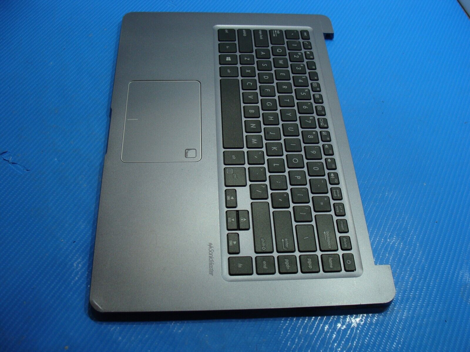 Asus 15.6” X510UAR OEM Palmrest w/Touchpad Keyboard Speakers 13NB0PY2P03011-1