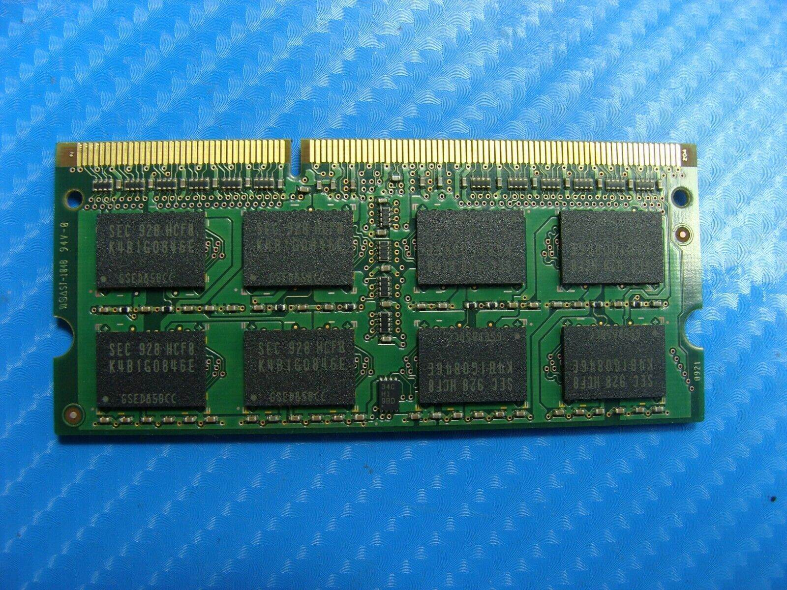 MacBook Pro A1286 SO-DIMM Samsung 2GB Memory PC3-8500S-07-10-F2 M471B5673EH0-CF8 - Tested Computer Laptop Parts
