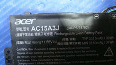 Acer Chromebook 11.6" CB5-132T OEM Battery 11.55V 37Wh 3180mAh AC15A3J GLP* Acer