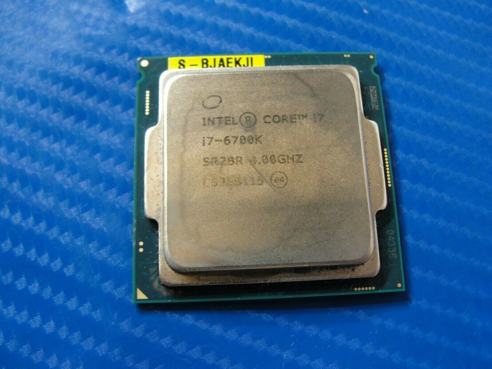 Intel Core i7-6700K 4.0GHz Quad-Core LGA1151 Skylake 6th Gen Processor CPU SR2BR - Laptop Parts - Buy Authentic Computer Parts - Top Seller Ebay