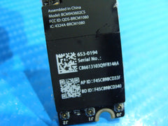 MacBook Pro A1502 13" Early 2015 MF843LL/A Genuine Wireless Card 661-02363