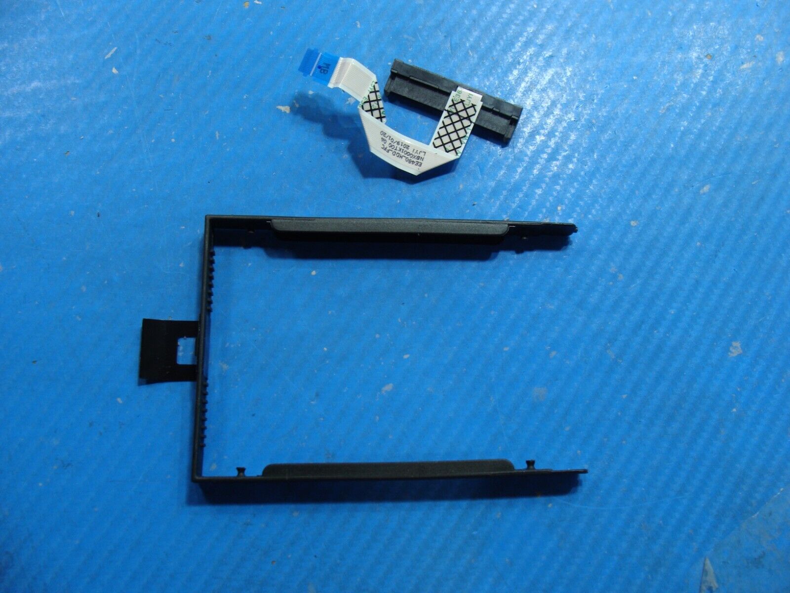 Lenovo ThinkPad E490 14 Genuine HDD Hard Drive Caddy w/Connector NBX0001KT00