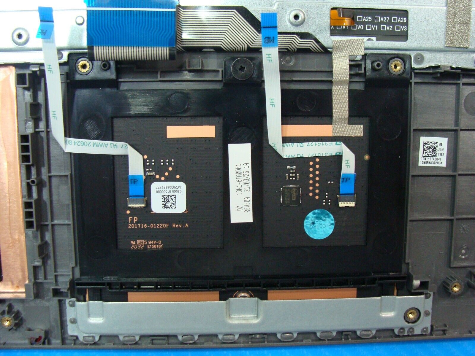 Asus VivoBook 15.6” F512D OEM Palmrest w/Backlit Keyboard TouchPad 13N1-6TA0841
