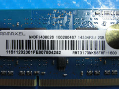 Lenovo G50-70 15.6" Genuine Laptop Ramaxel 2GB Memory RAM RMT3170MK58F8F-1600 Lenovo