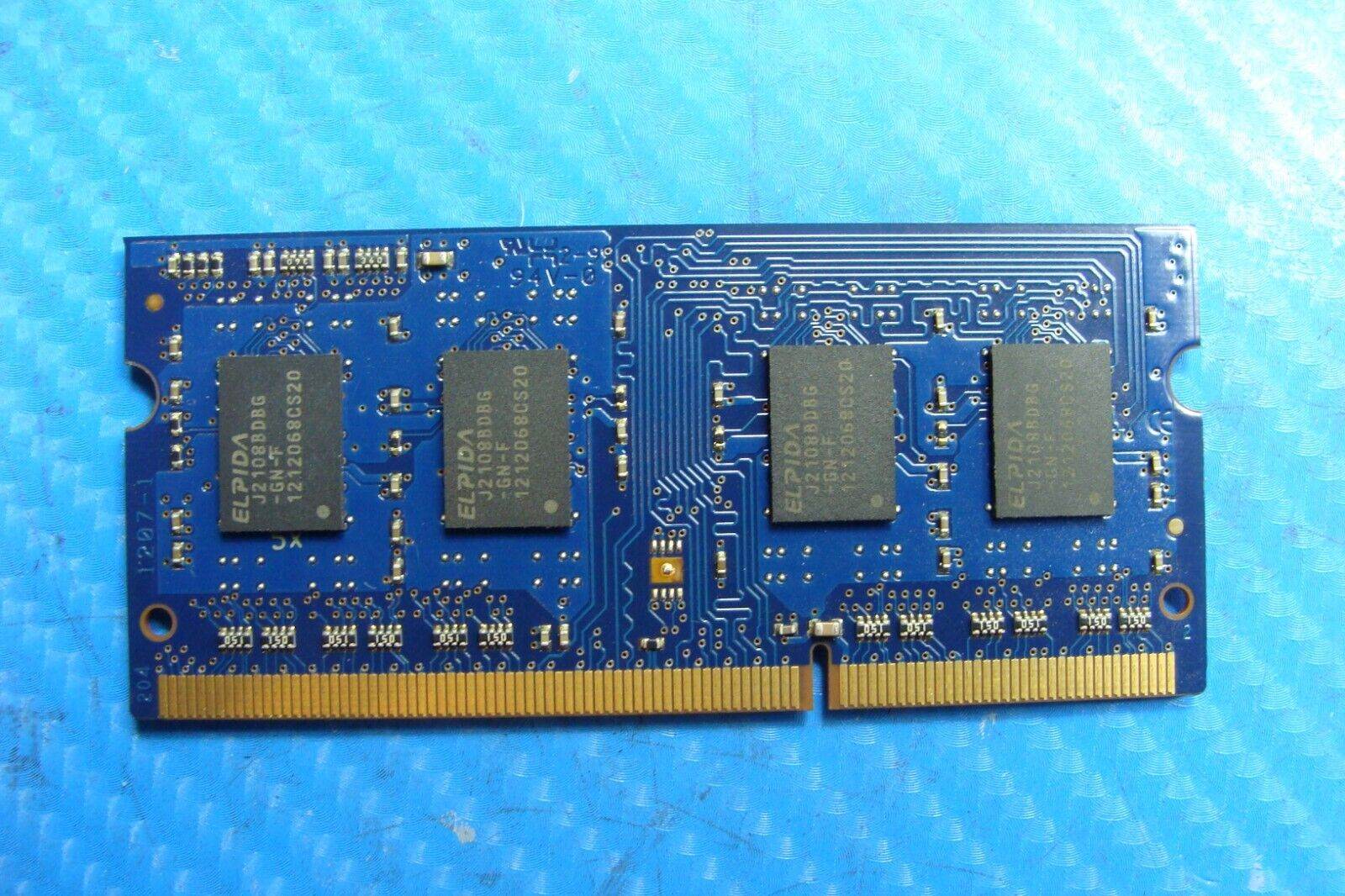 MacBook Pro A1278 Laptop Elpida 2Gb Memory pc3-12800s-11-10-b2 ebj20uf8bdu0-gn-f - Tested Computer Laptop Parts