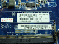 Sager Clevo P375SM 17.3" Genuine Laptop Intel Socket Motherboard 6-77-P475SM0A
